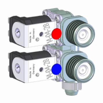 Válvula Solenoide DN10 Dupla RAINBOW