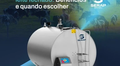 Benefícios do tanque resfriador de leite fechado e quando utilizar