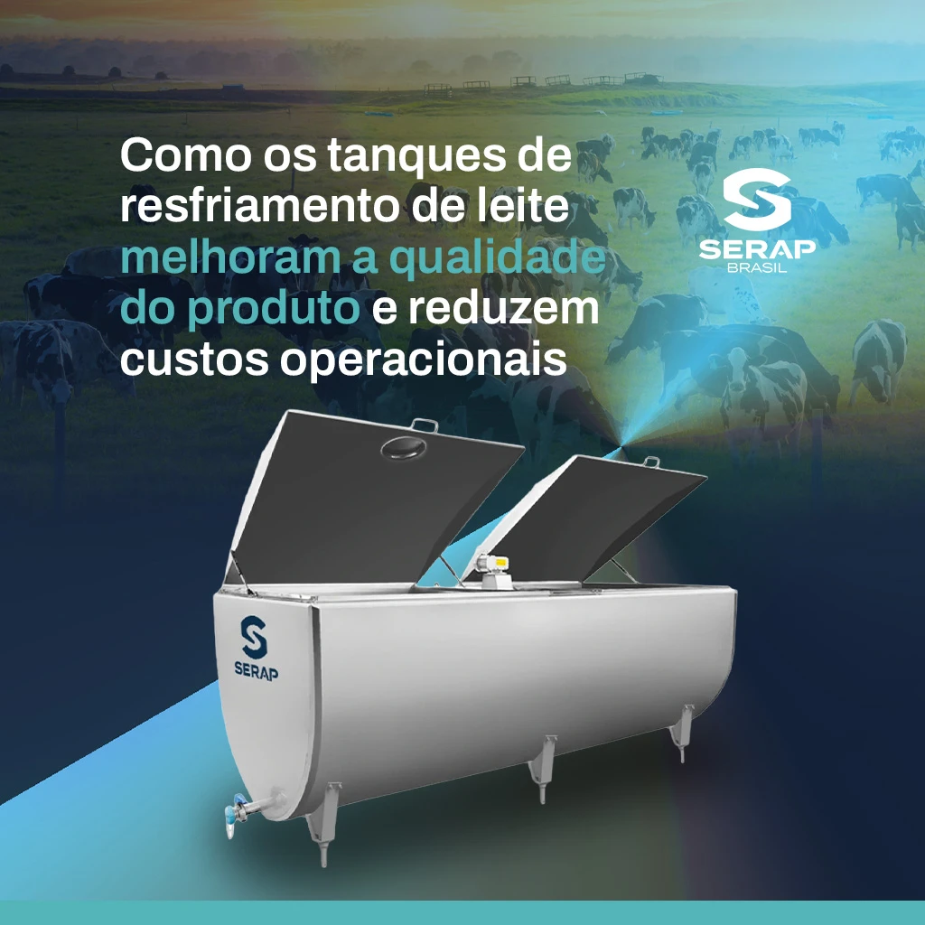 Tanques de resfriamento de leite: como melhorar a qualidade e reduzir custos