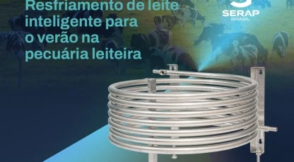 Pré-resfriador coaxial: resfriamento inteligente do leite no verão
