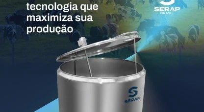 Como o tanque resfriador de leite SERAP aumenta a produtividade
