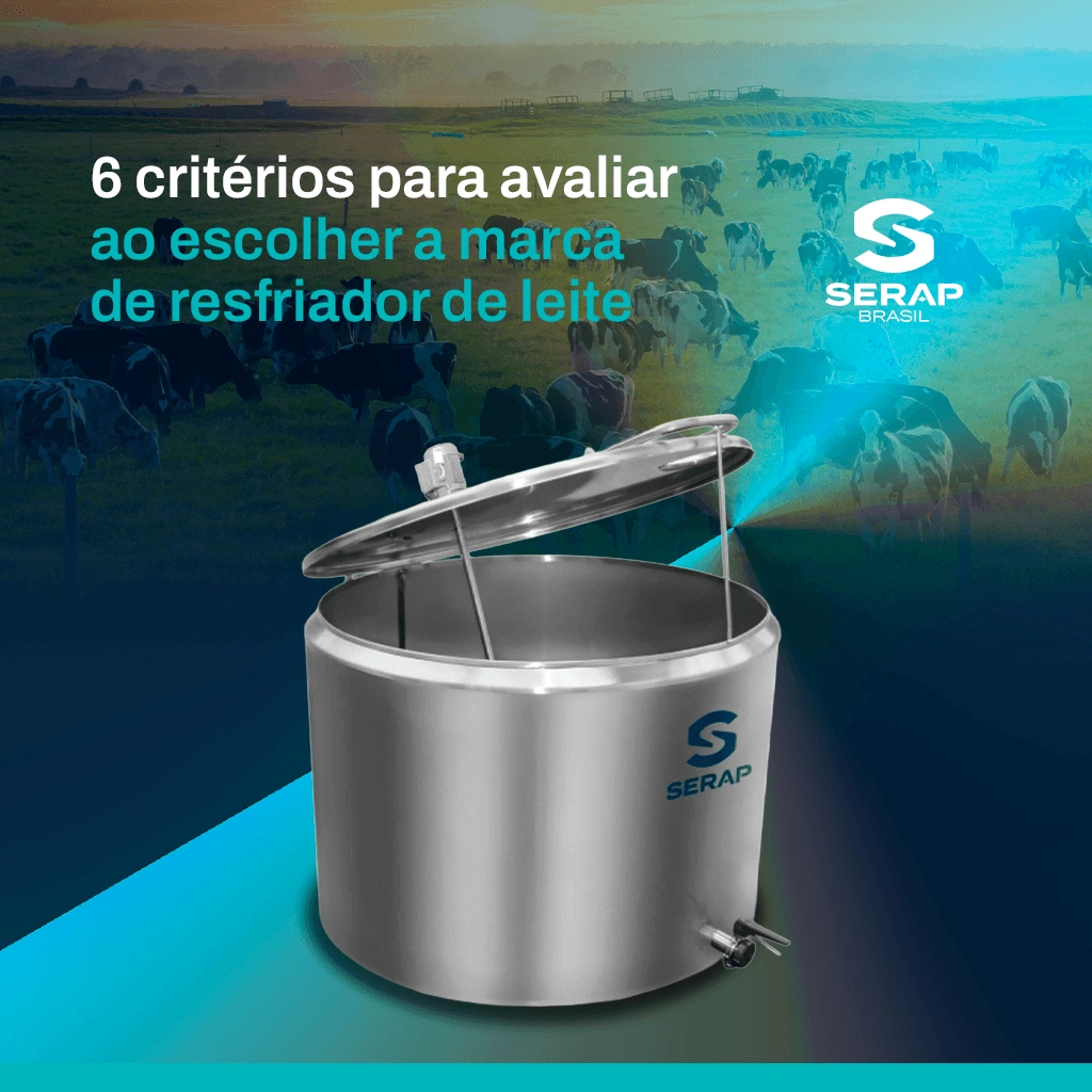6 critérios para escolher uma marca de resfriador de leite